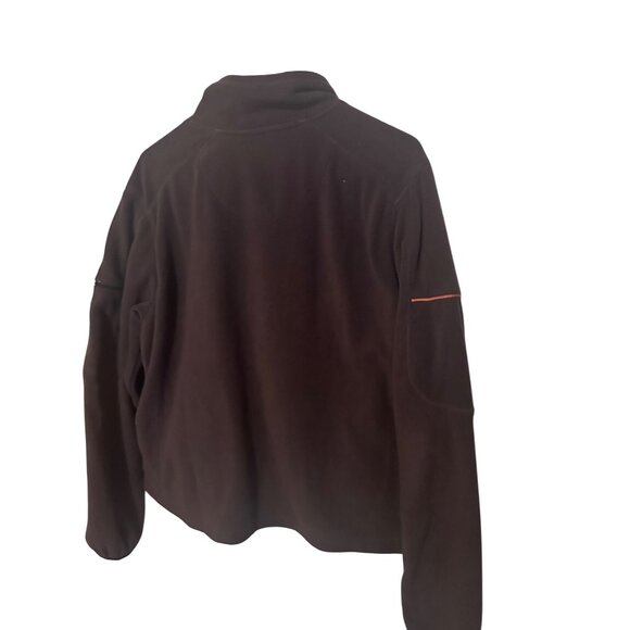 Wilson brown and orange zip up jacket size XL - Picture 2 of 6